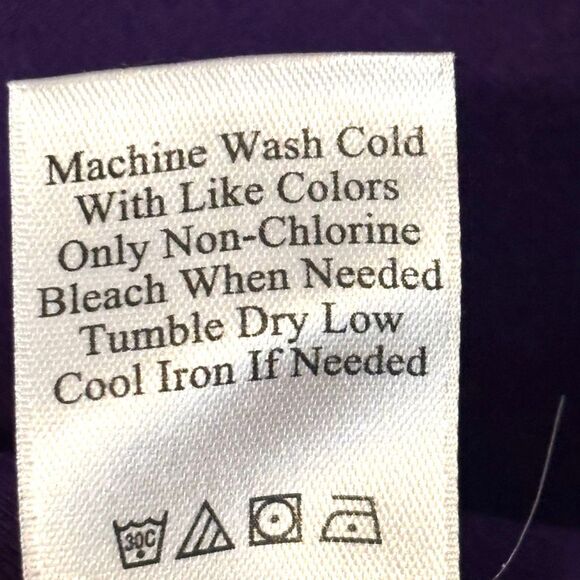 Coldwater Creek purple XL 16 sleeveless shell - Picture 6 of 8